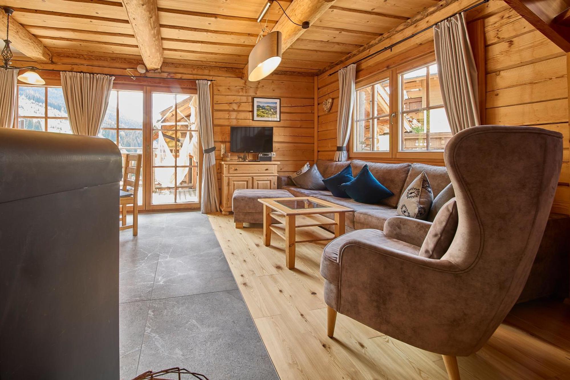 Drei Hittn Saalbach Apartment Exterior foto