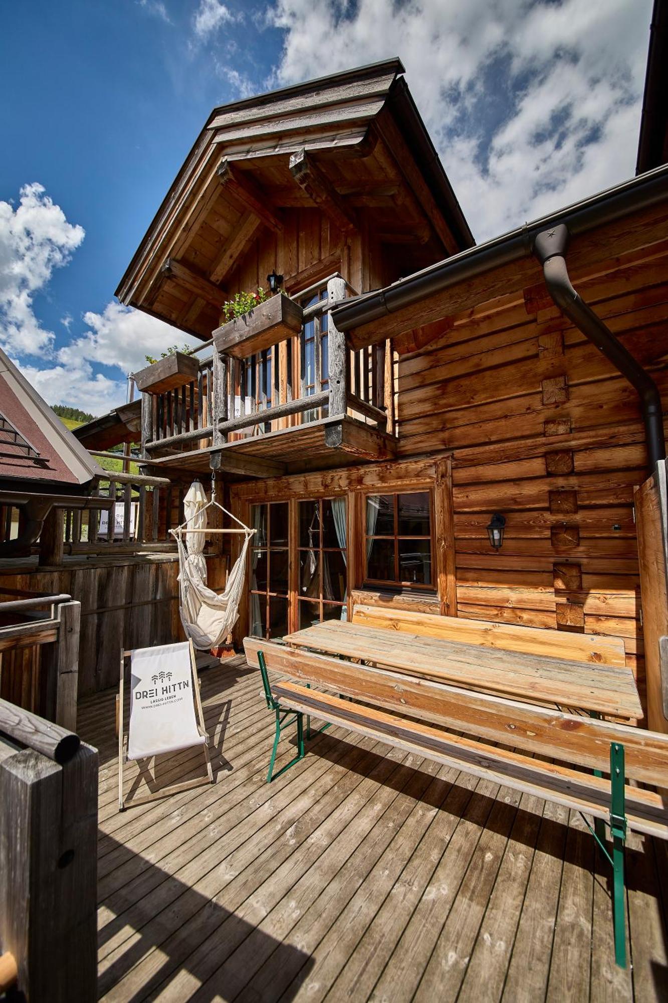 Drei Hittn Saalbach Apartment Exterior foto