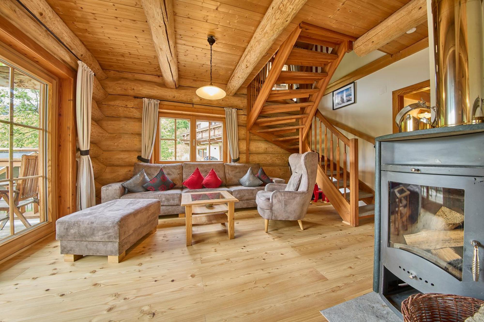 Drei Hittn Saalbach Apartment Exterior foto